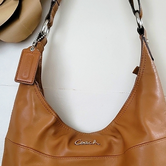 CoachF17116LeatherTribecaConvertibleDuffleShoulderBag - Picture 4 of 16